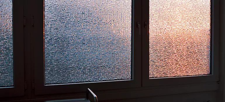 Frosted Glass Window Replacement in San Rafael, CA