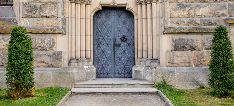 Traditional Double Front Doors in San Rafael, CA