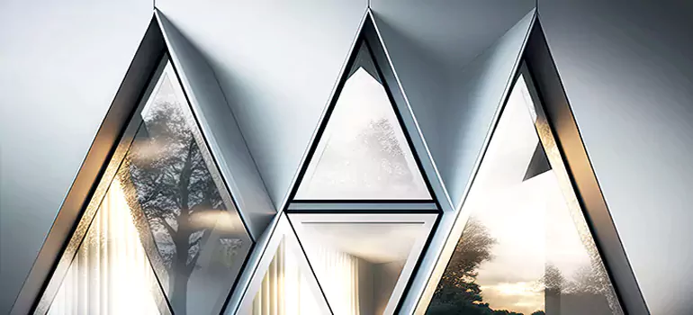 Trapezoid Window Design in San Rafael, CA