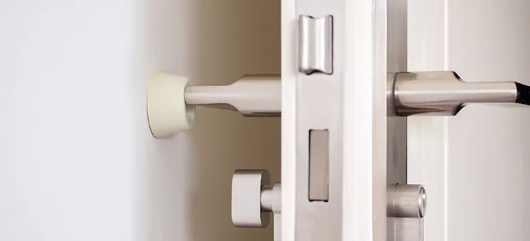 Half Moon Door Stop Installation in San Rafael, CA